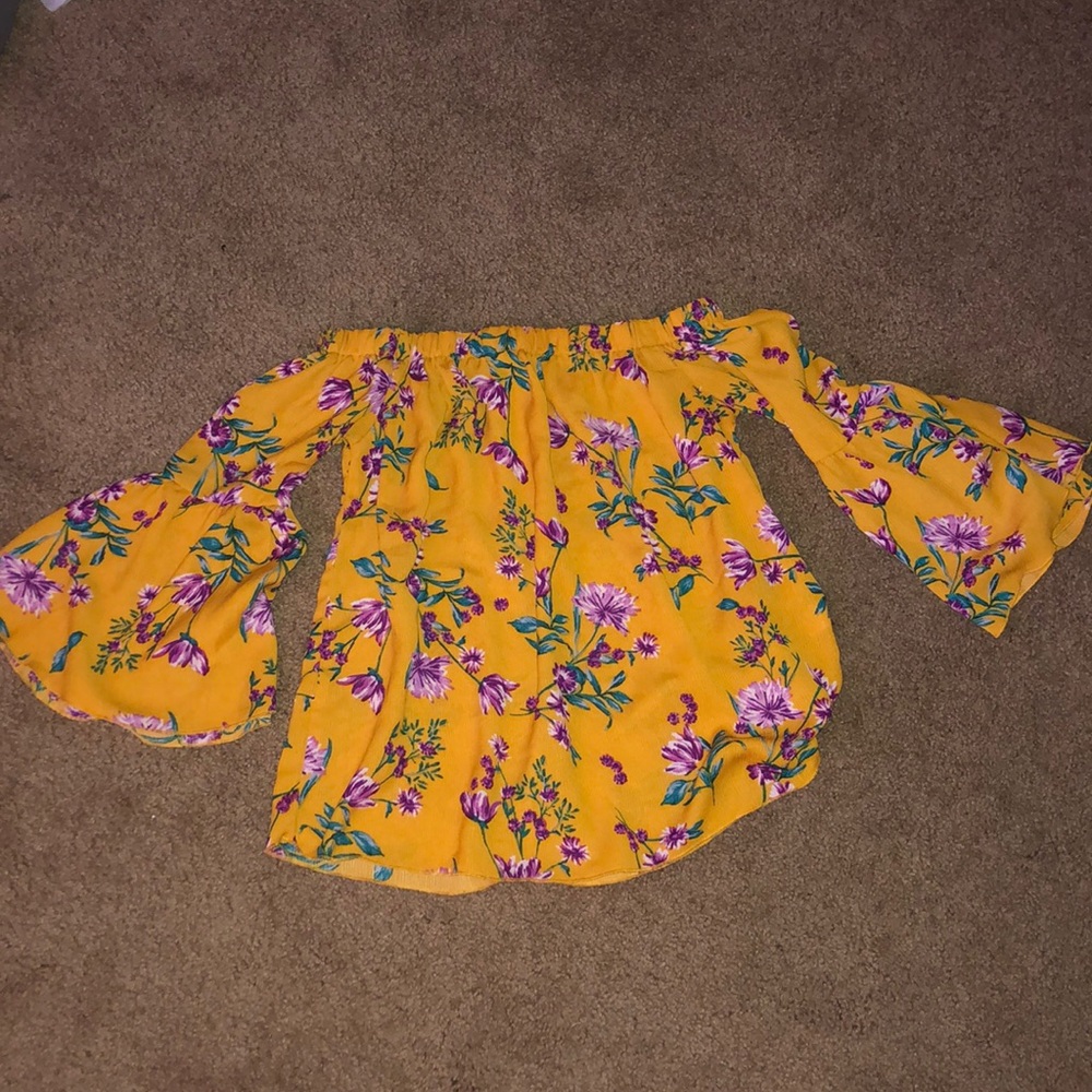 off the shoulder top